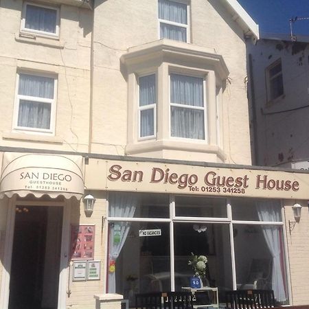 San Diego Guest House - Near Pleasure Beach Blackpool Kültér fotó